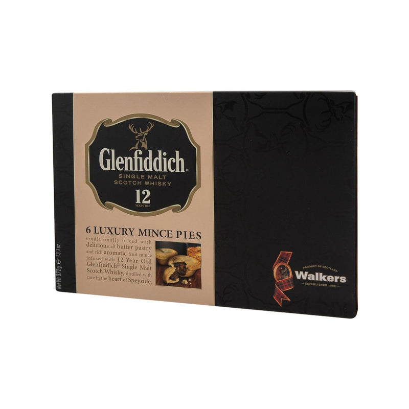 WALKERS Glenfiddich Luxury Fruit Mince Tarts  (372g) - city&