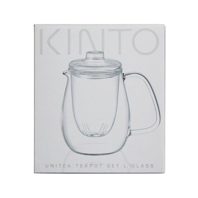 KINTO Unitea Glass Tea Pot with Strainer 600mL