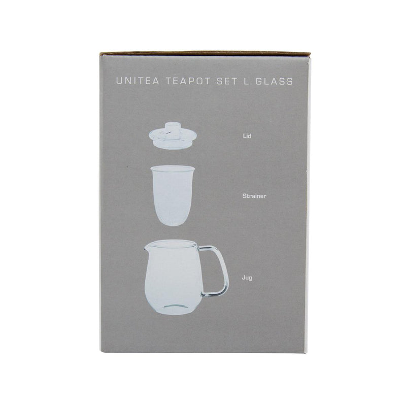 KINTO Unitea Glass Tea Pot with Strainer 600mL