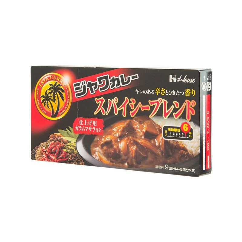 HOUSE Java Curry Roux - Extra Hot  (191g)