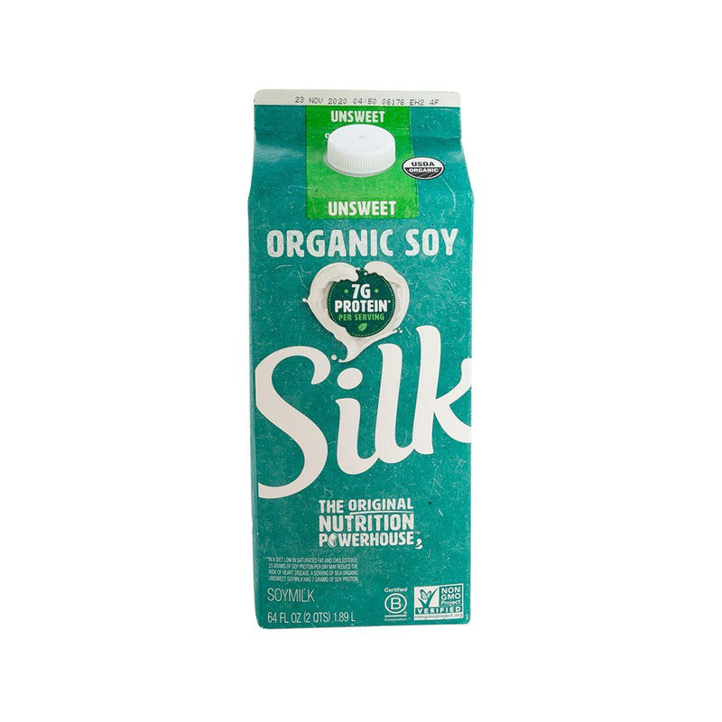 SILK 有機豆奶 - 無加糖 (1.89L)