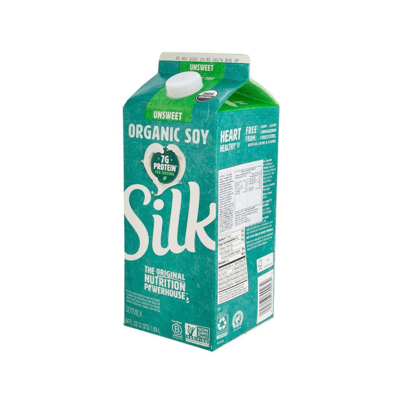 SILK 有機豆奶 - 無加糖 (1.89L)