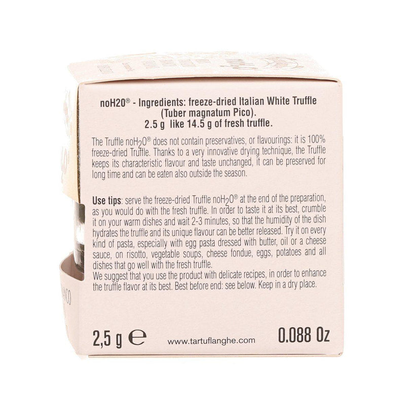 TARTUFLANGHE noH2O® Freeze-Dried White Truffle  (2.5g)