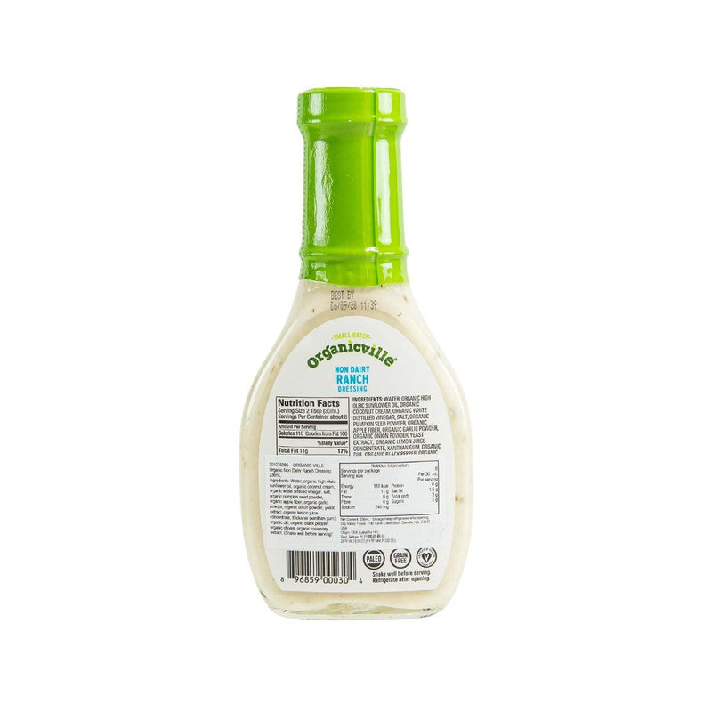 ORGANIC VILLE Organic Non-Dairy Ranch Dressing  (236mL)