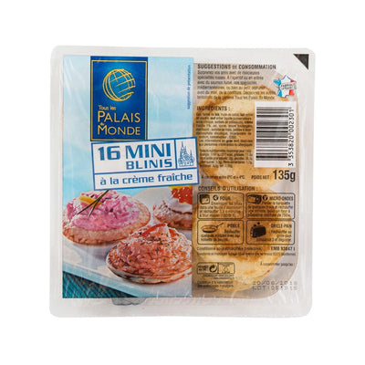 TOUS LES PALAIS DU MONDE 16 Mini Blini Cocktail Pancakes  (135g) - city'super E-Shop