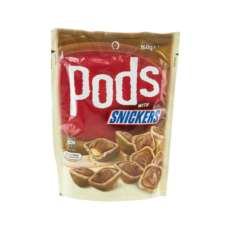 PODS Snickers忌廉牛奶朱古力威化餅乾 (160g)