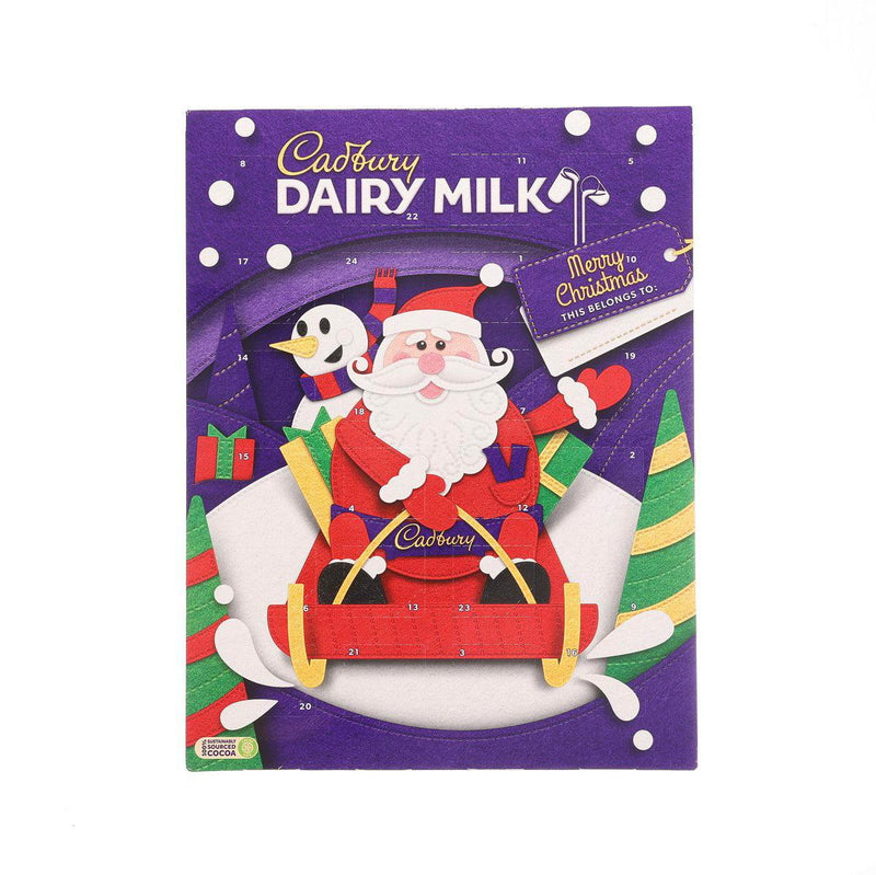 CADBURY Advent Calendar with Milk Chocolate  (90g)