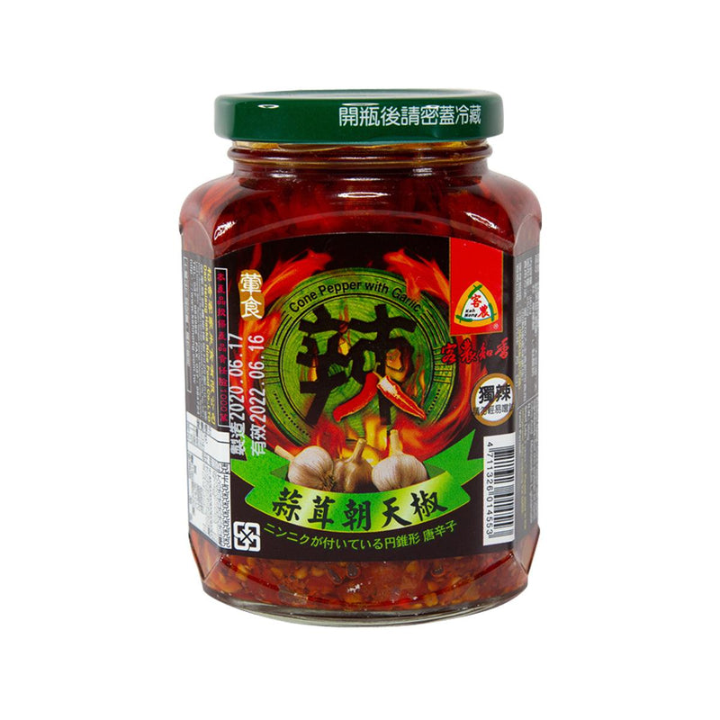 KEH NONG Cone Pepper with Garlic  (360g)