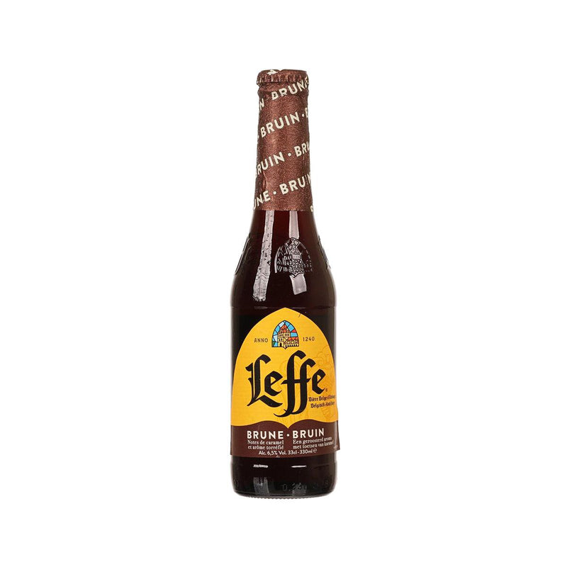 LEFFE Brune Beer (Alc 6.5%)  (330mL)