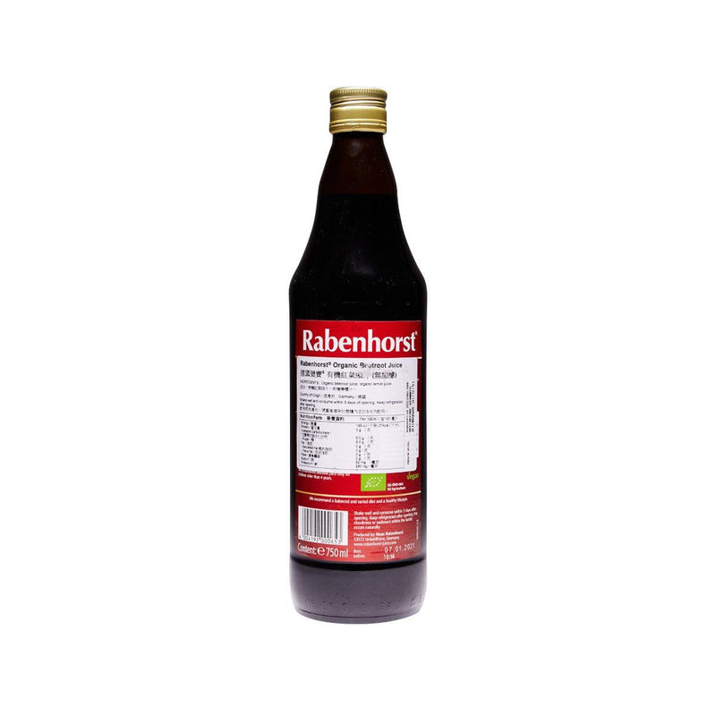 RABENHORST Organic Beetroot Juice  (750mL)