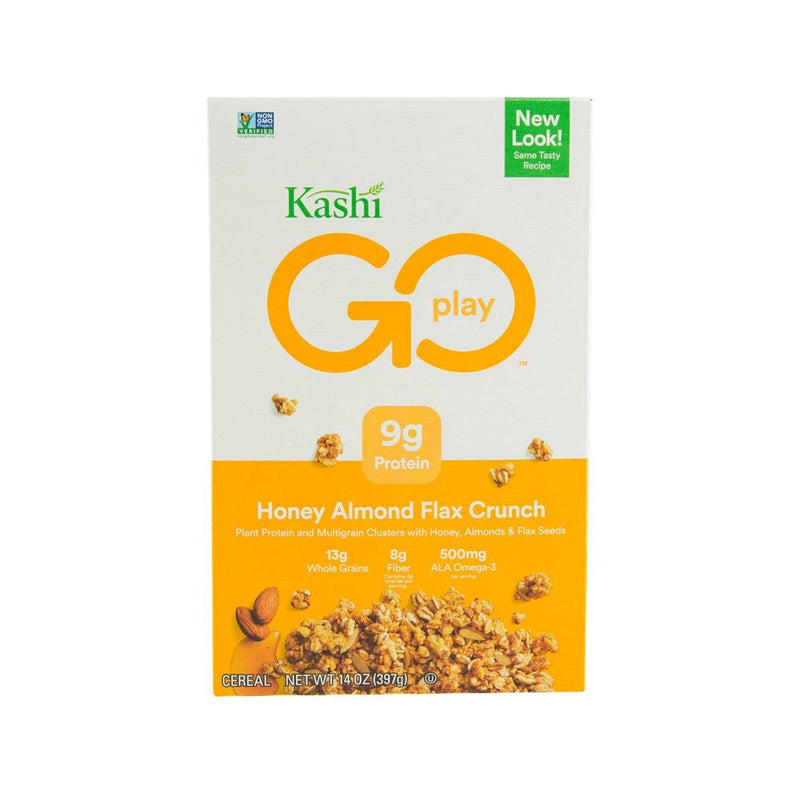 KASHI Go Honey Almond Flax Crunch Cereal  (397g)