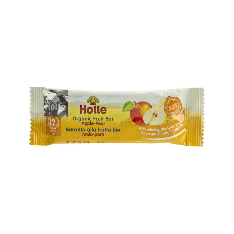 HOLLE Organic Fruit Bar - Apple & Pear  (25g)
