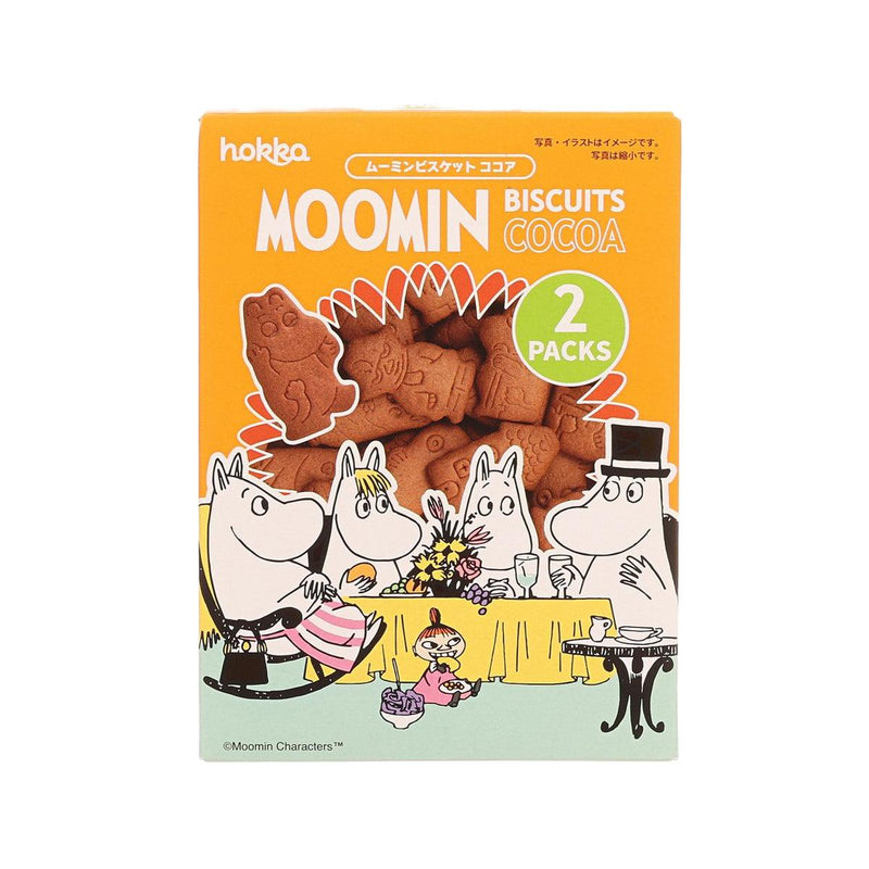 HOKURIKU Moominvalley Biscuits - Cocoa Flavor  (72g)