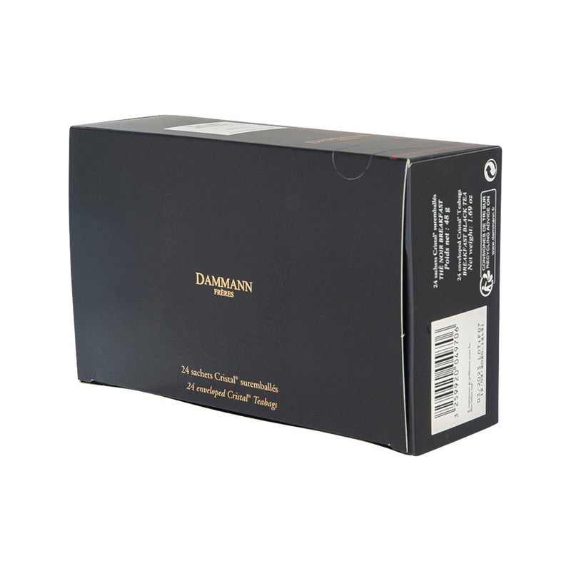 DAMMANN Enveloped Cristal Teabags - Breakfast  (48g)