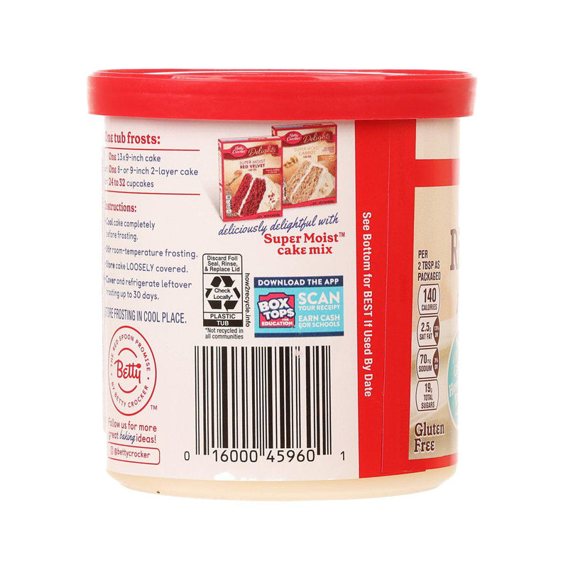 BETTY CROCKER Rich & Creamy Frosting - Cream Cheese  (453g)