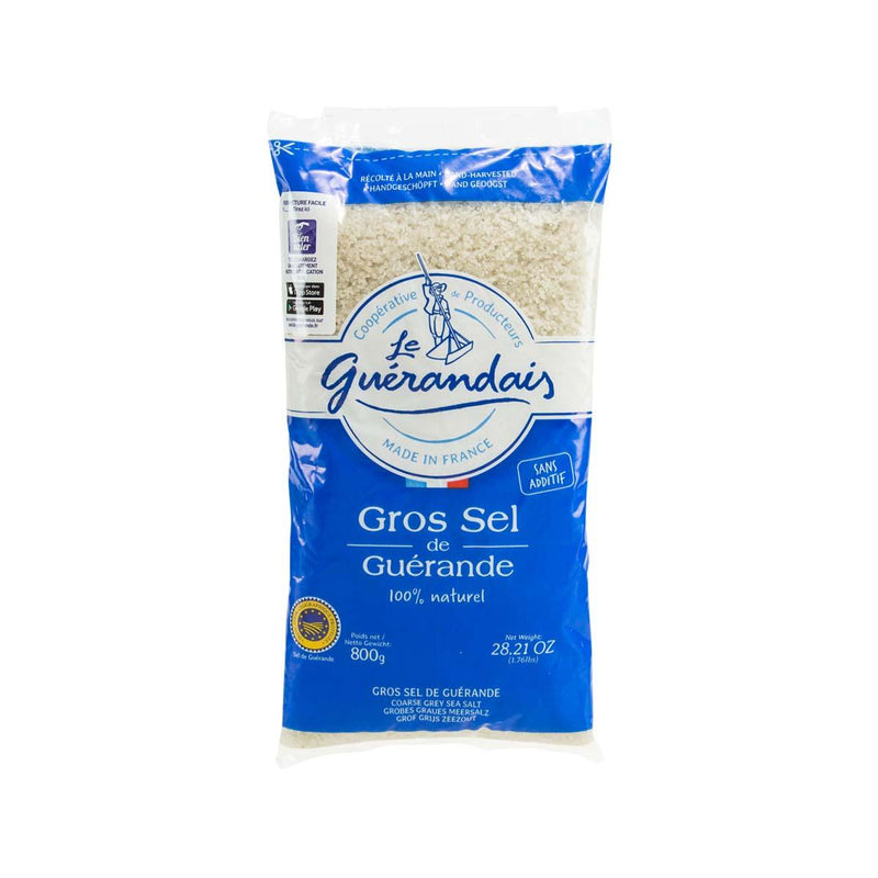 LE GUERANDAIS Coarse Grey Sea Salt from Guerande  (800g)