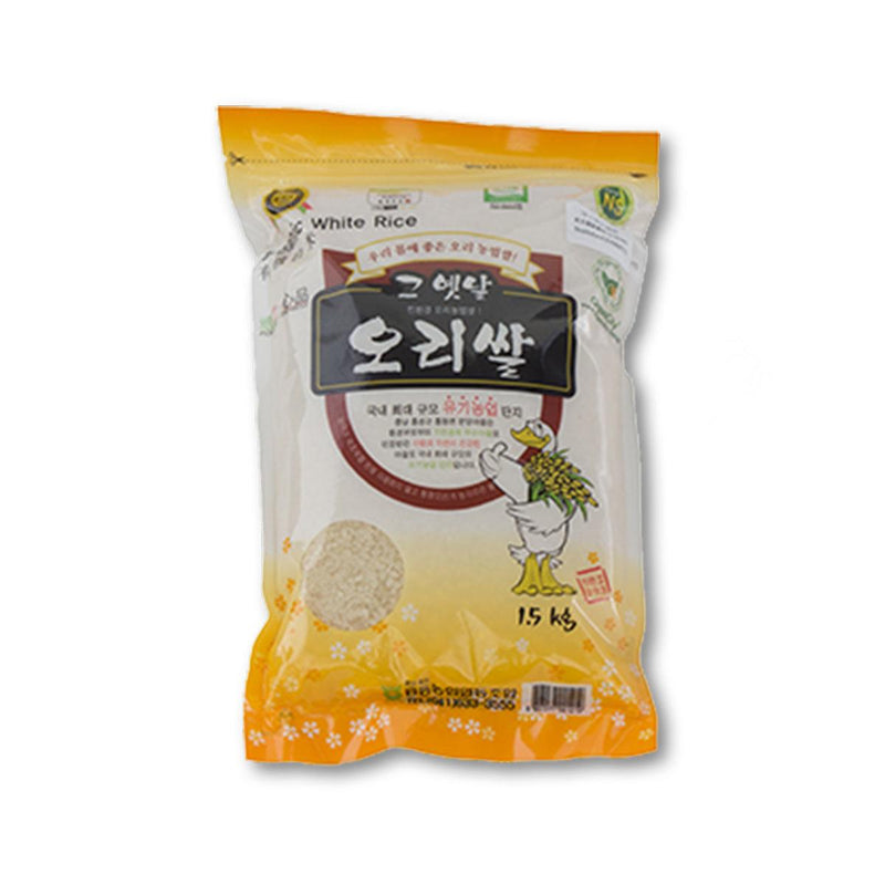 DUCK RICE Organic White Rice  (1500g)