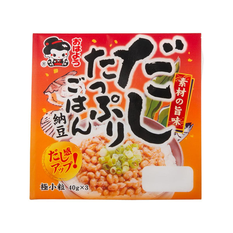 YAMADA FOODS Ohayo Natto - Extra Small Grain without Mustard  (3 x 49g) - city&