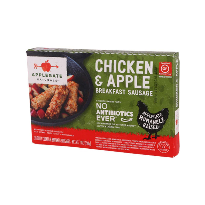 APPLEGATE Naturals Chicken & Apple Breakfast Sausage  (198g)