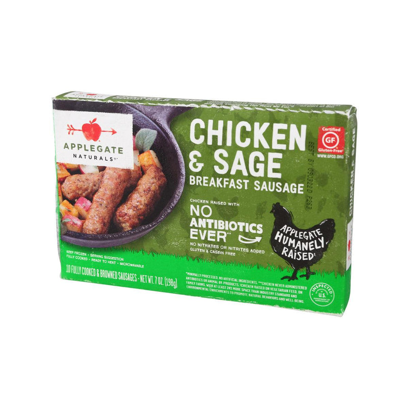 APPLEGATE Naturals Chicken & Sage Breakfast Sausage  (198g)