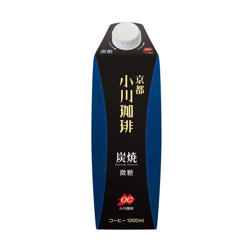 小川珈琲店 微糖碳燒咖啡 (1000mL)