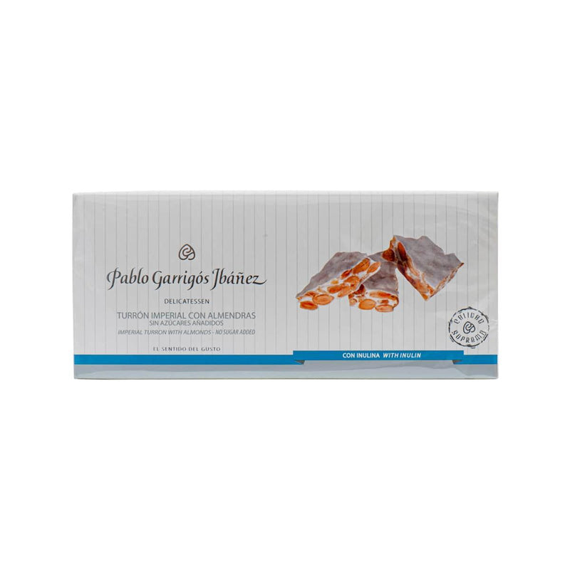 PABLO GARRIGOS IBANEZ Imperial Turron with Almonds - No Sugar Added  (200g)