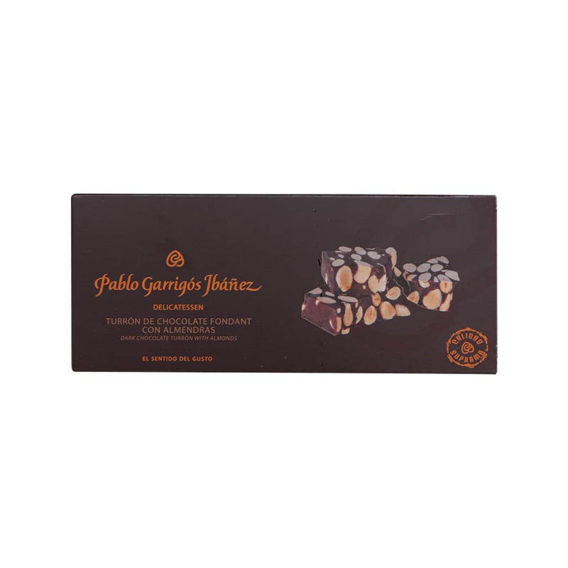 PABLO GARRIGOS IBANEZ Dark Chocolate Almonds Turron  (300g)