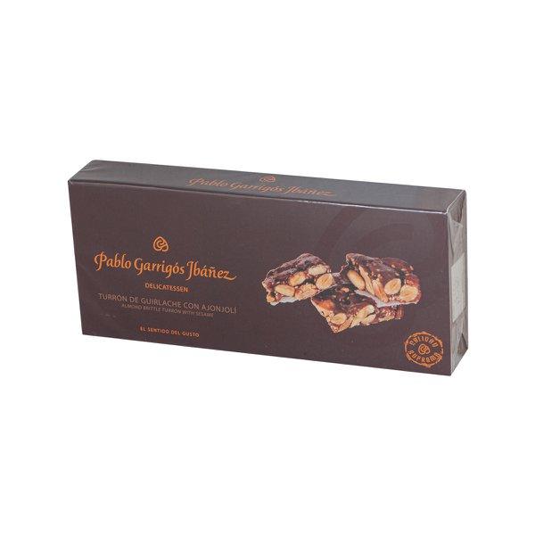 PABLO GARRIGOS IBANEZ Almond Brittle Turron Nougat with Sesame  (300g)