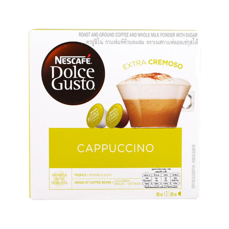 NESCAFE DOLCE GUSTO Coffee Capsule - Cappuccino  (186.4g)