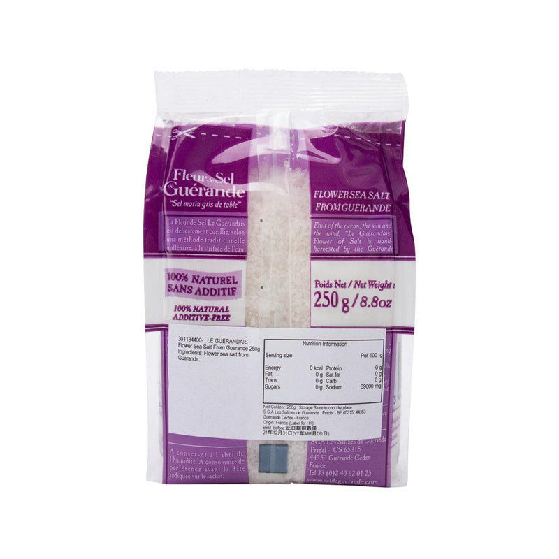 LE GUERANDAIS Flower Sea Salt from Guerande  (250g)