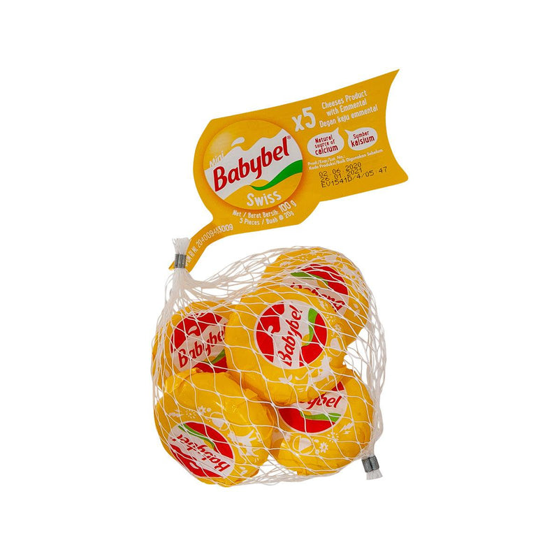 BABYBEL 5 Mini Emmental Swiss Cheese  (100g)