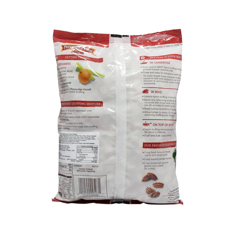 PEPPERIDGE FARM Herb Seasoned Cubed Stuffing  (340g)