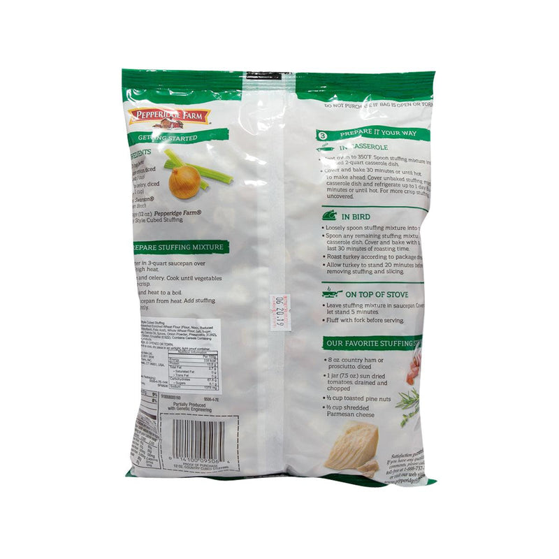 PEPPERIDGE FARM Country Style Cubed Stuffing  (340g)