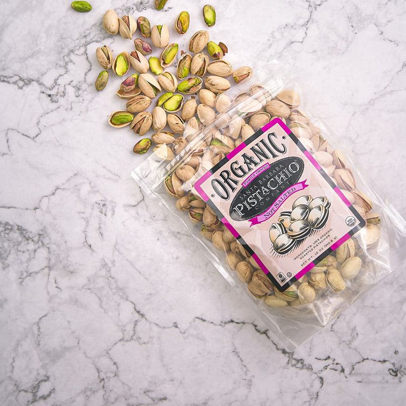 SANTA BARBARA Organic Unsalted Pistachio  (340.8g)