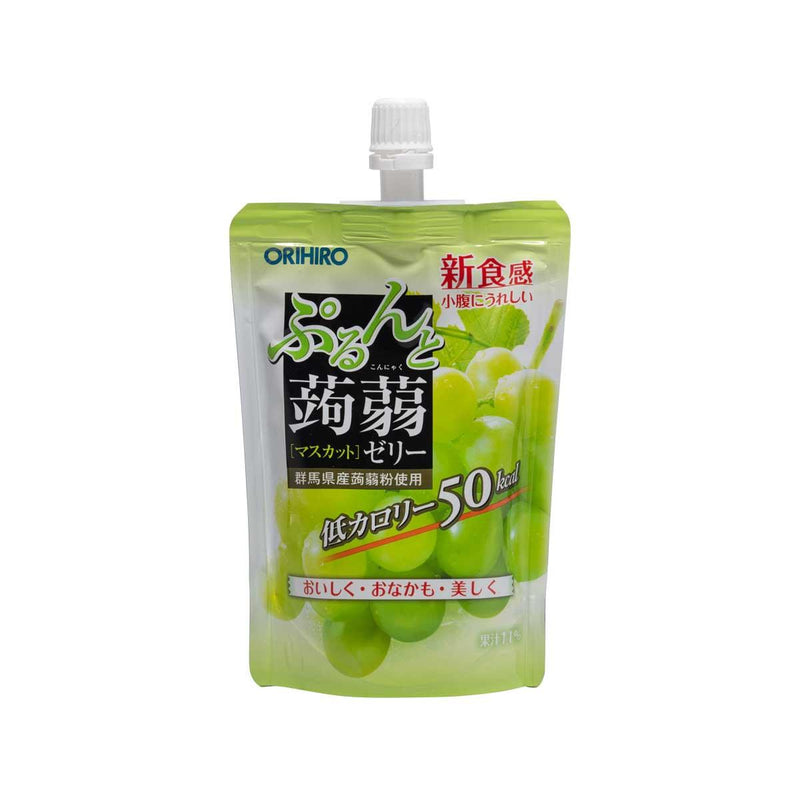 ORIHIRO Low Calorie Konjac Jelly Drink - Muscat  (130g)