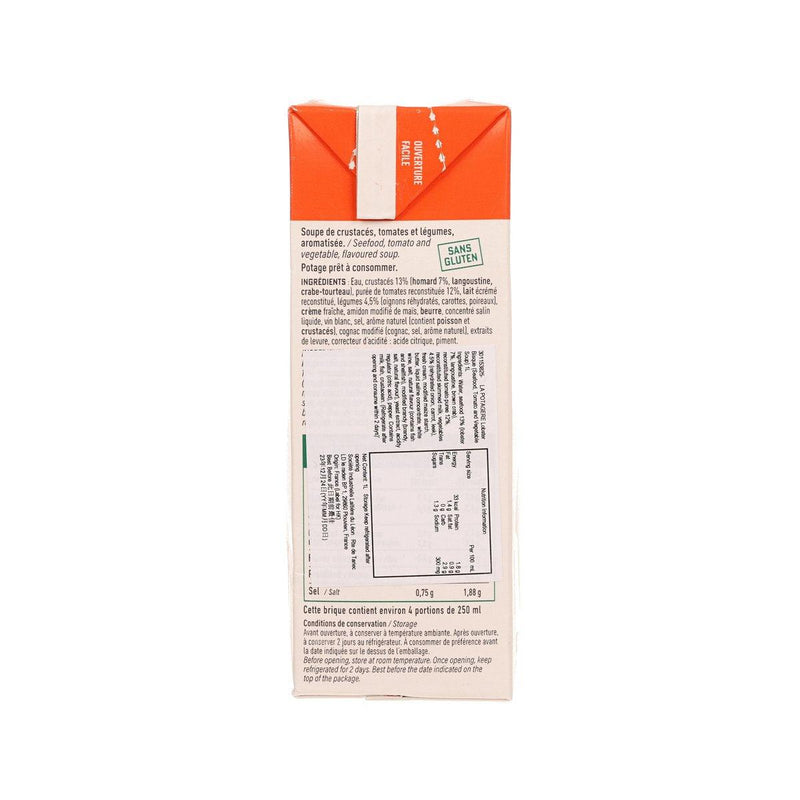 LA POTAGERE Lobster Bisque (Seafood, Tomato and Vegetable Soup)  (1L)