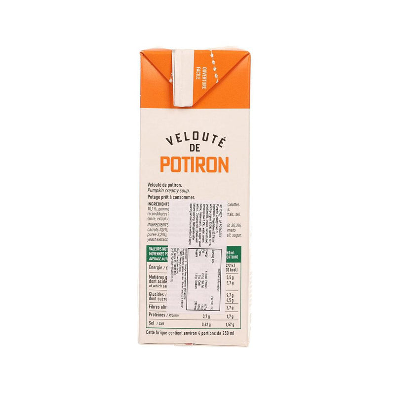 LA POTAGERE Pumpkin Creamy Soup  (1L)