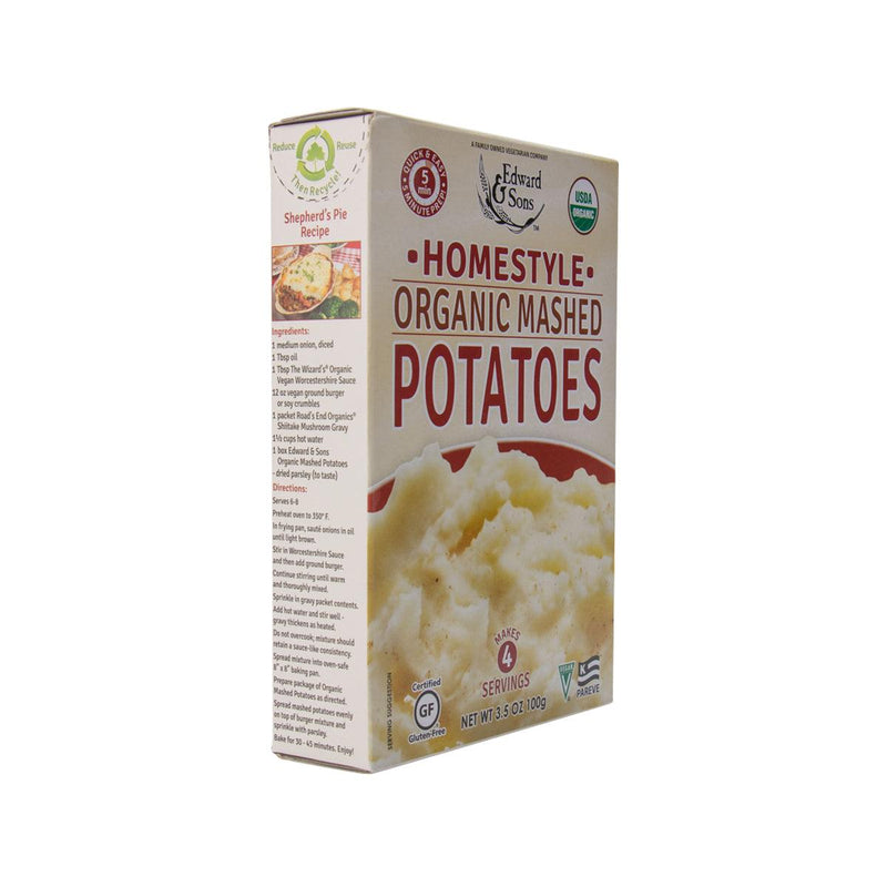 EDWARD & SONS Organic Mashed Potatoes Mix - Home Style  (100g)