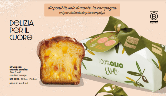 FILIPPI Panettone - Candied Orange Peel  (500g)