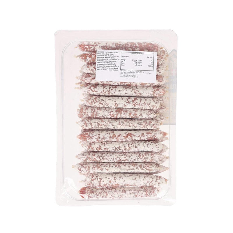 HENRI RAFFIN Mini French Salami Logs - Plain  (150g)