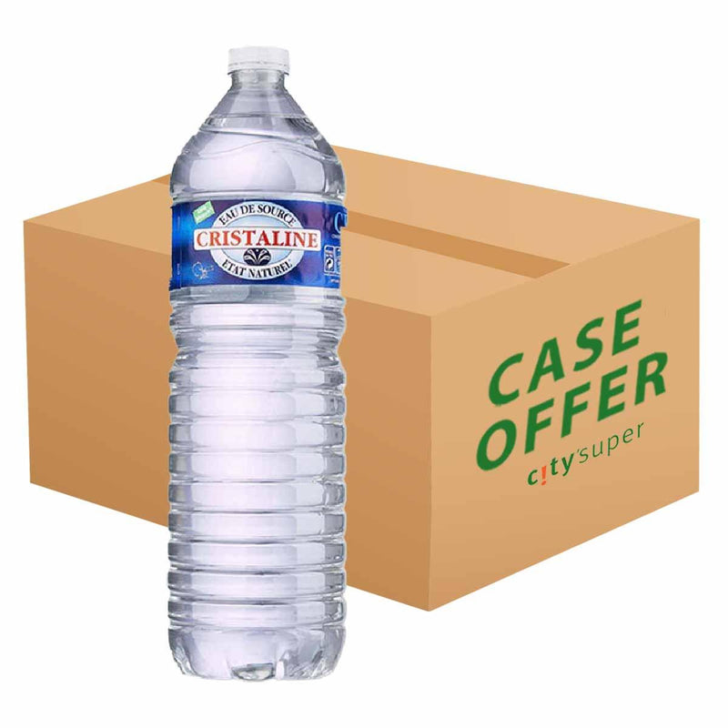 CRISTALINE Mineral Water  (6 x 1.5L)