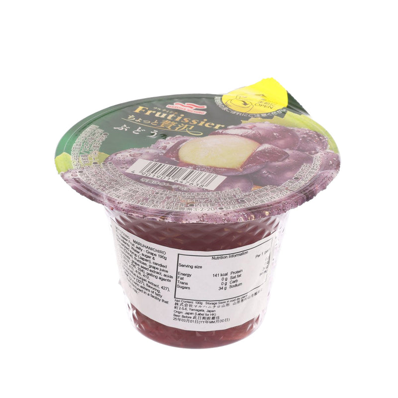 MARUHANICHIRO Fruitissier Fruit Jelly - Grape  (190g)