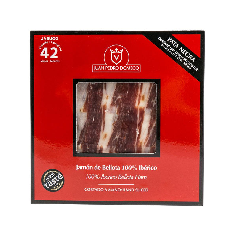 JUAN PEDRO DOMECQ Jamon de Bellota 100% Iberico Ham  (80g)