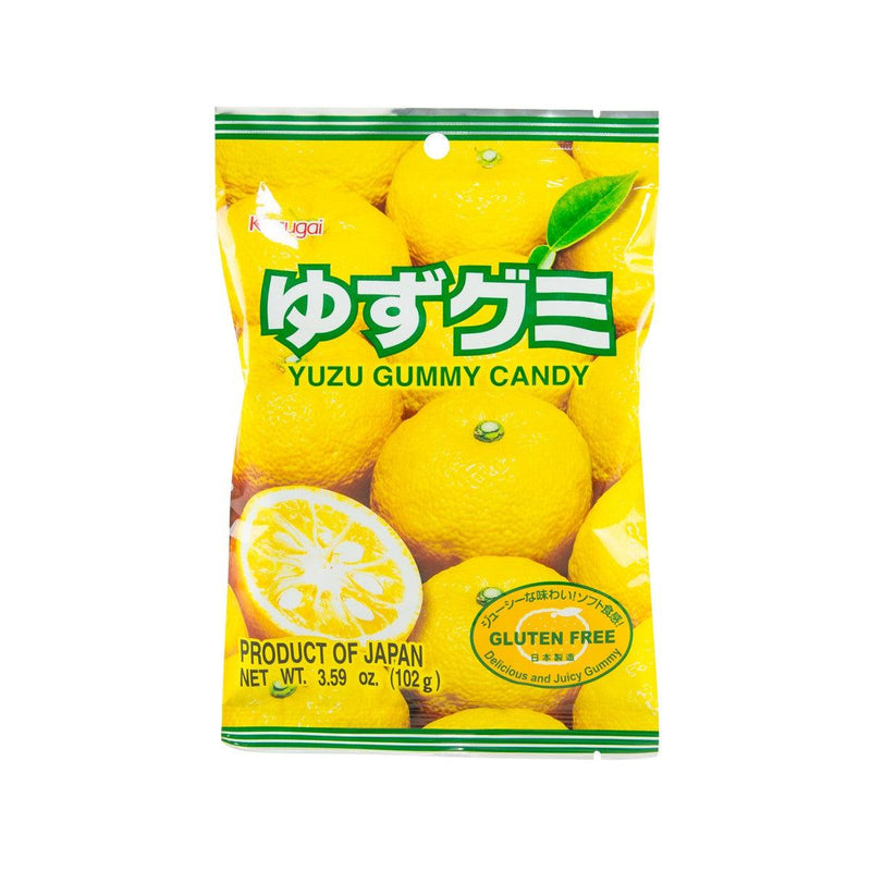 KASUGAI Yuzu Gummy Candy  (102g)