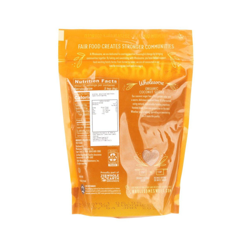 WHOLESOME SWEETENERS 有機椰糖 (454g)