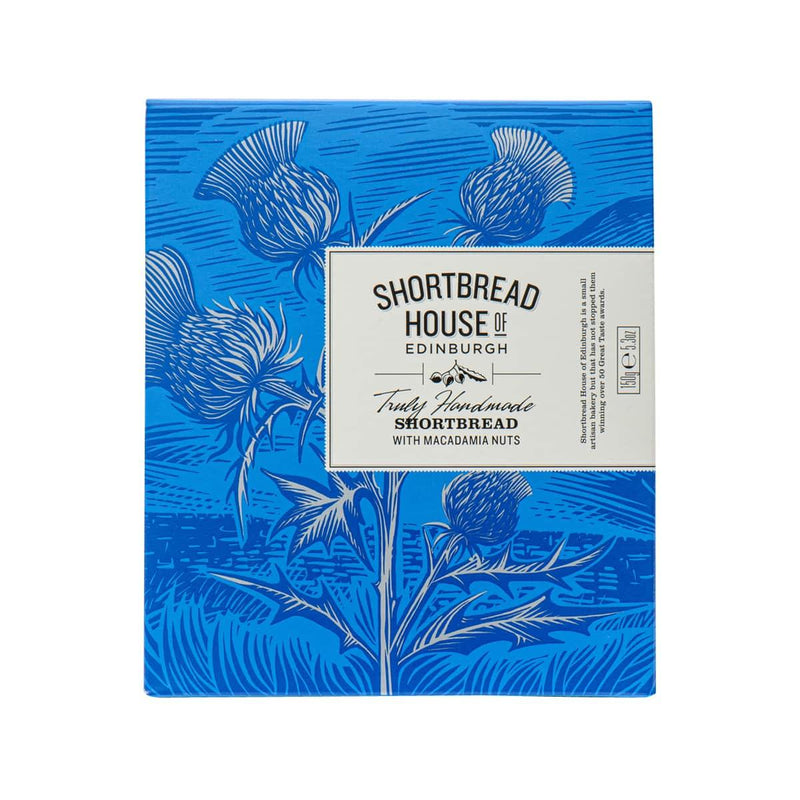 SHORTBREAD HOUSE OF EDINBURGH Shortbread with Macadamia Nuts  (150g)