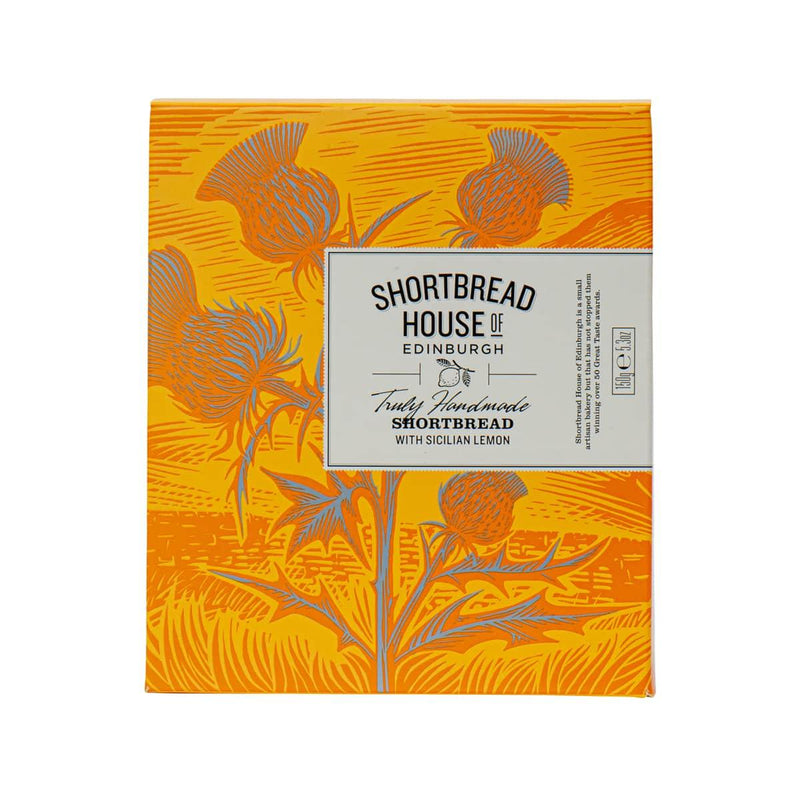 SHORTBREAD HOUSE OF EDINBURGH Shortbread with Sicilian Lemon  (150g)