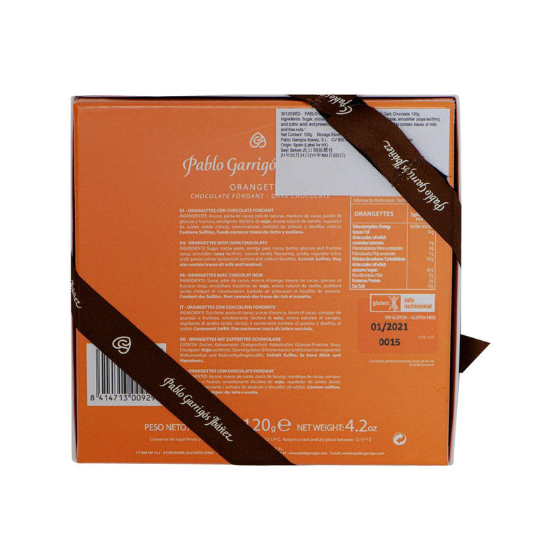 PABLO GARRIGOS IBANEZ Orangettes with Dark Chocolate  (120g)