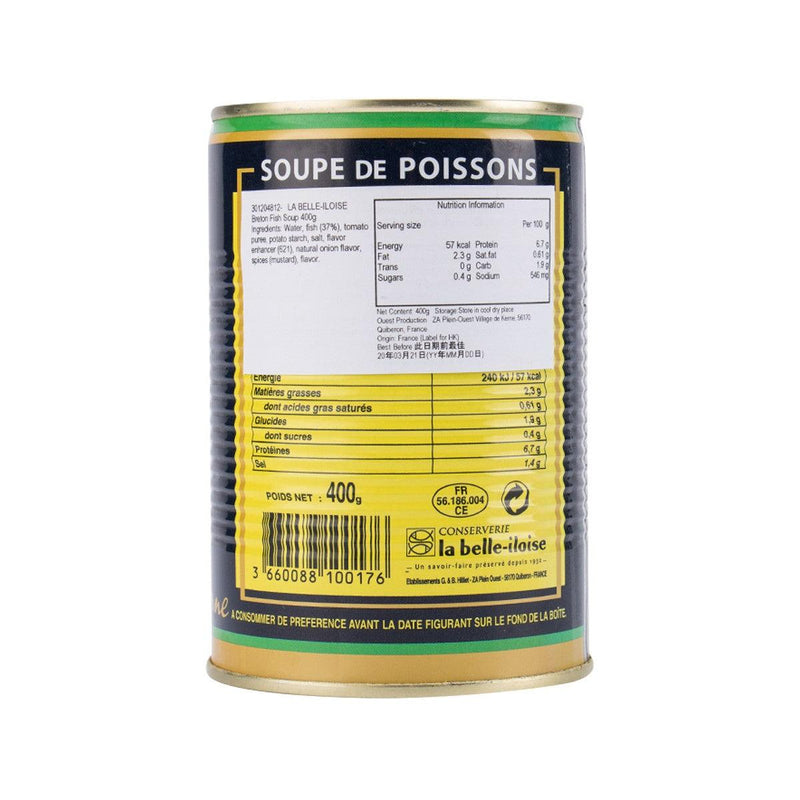 LA BELLE-ILOISE Breton Fish Soup  (400g)