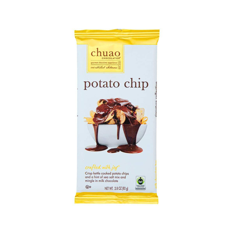CHUAO CHOCOLATIER 薯片牛奶朱古力  (80g)